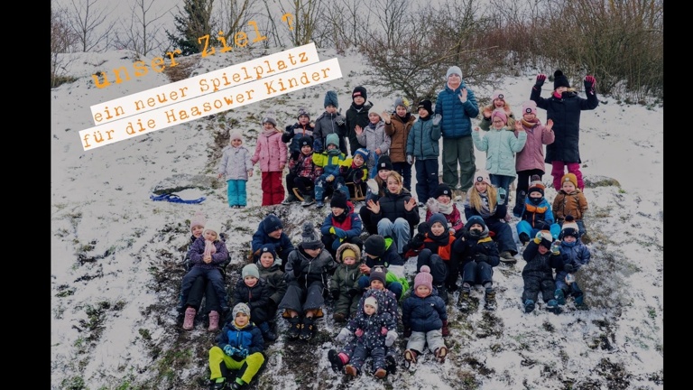 Neuer Spielplatz für die Kinder in Haasow